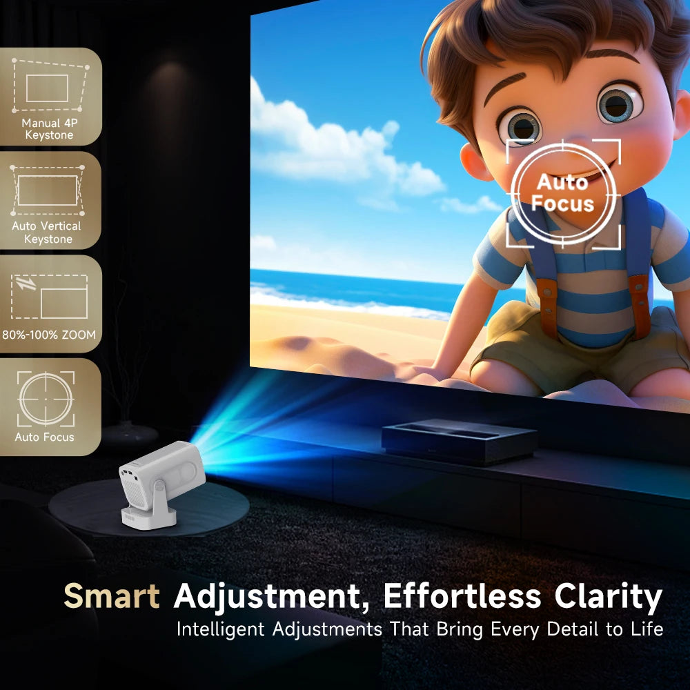 Projector 4k android 11